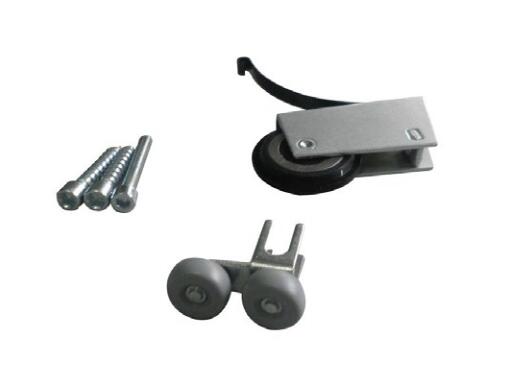 Plastic+Iron Sliding door wheels/rollers for cabinet/dresser door