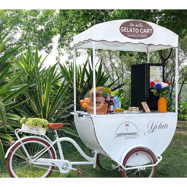 200*90*230cm Small Hot Dog Vending Carts Perfect for Selling Snacks at Beach Stands