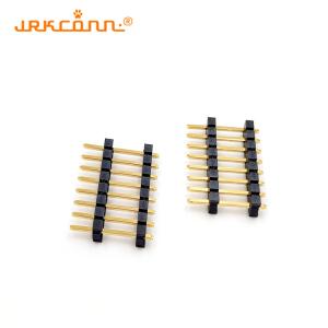 PCB Pin Smd Male Header Connector Plated Gold 8 Pin Solder Header Pins Double