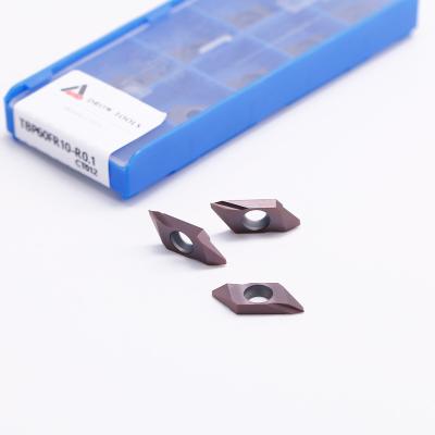 90° Carbide Groove Cutter Inserts TBP60FR10 TBPA For Back Turning With R050/R100