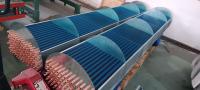 Tipo de intercambiador de calor de papel de aluminio compacto de aleta Evaporador de tubo de aleta de alta velocidad