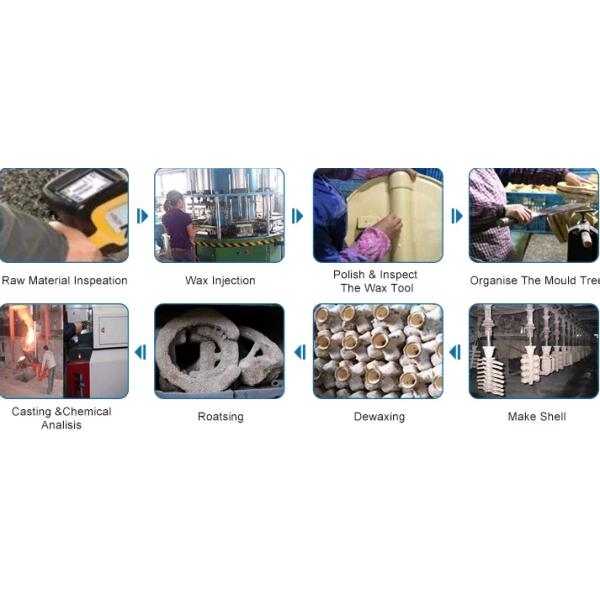 Carbon Steel Precision Investment Casting Lost Wax Bracket Cover 5KG - 180KG