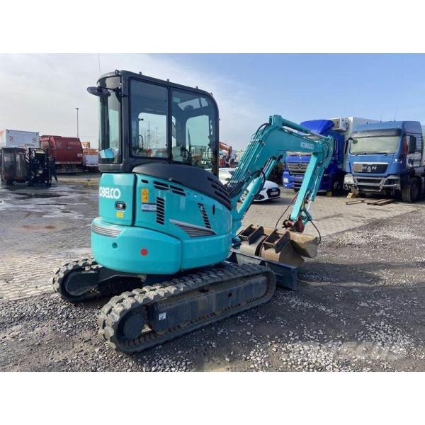 Excavadora mini SK50 usada con un peso de operación de 5 toneladas y 2001-4000 horas de trabajo