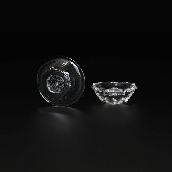 60 Degree Wide Beam Angle SMD LED Lens for Hotel Downlight with PC Material and RoHS Certified