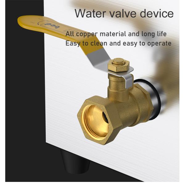 Буфет из нержавеющей стали Обогрев Bain Marie для ресторанов Сервирование Растительное питание