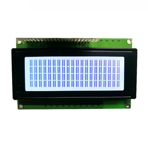Customized White Background with Blue Text 98x60  Monochrome Fstn Mono 5.0v 4.5v 20(characters)* 4(line)  Lcd Display
