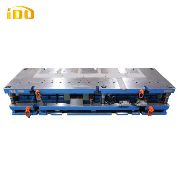 Long Life Progressive Stamping Die with 1,000,000 Shots and 600T Tonnage for CNC Machined Laundry Machine Drum Parts