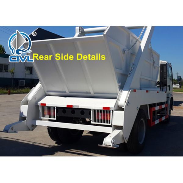 Arm Swing Waste Collection 6 Cbm Garbage Compactor Truck