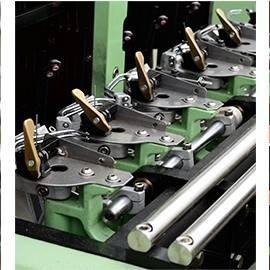 Métiers à tisser à rubans étroits à haut rendement : Fabrication de bandes élastiques/bretelles/boucles d'oreille