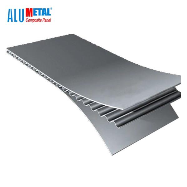 Alumetal почистило стены ACP строительных материалов цвет щеткой внутренней декоративный обшивая панелями штейновый