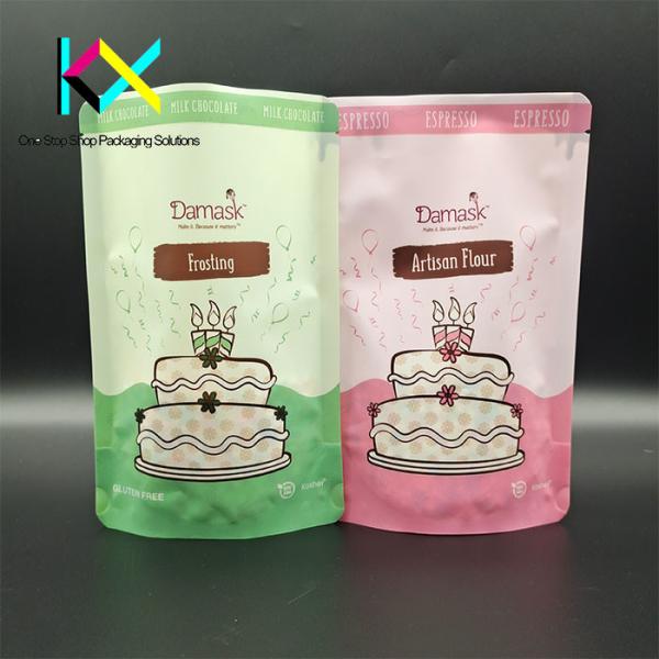 ISO9001 Certified Recyclable Coffee Bags Mylar Stand Up Pouches With Laser Score