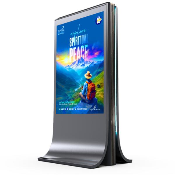Easy installation 8000nits P4 P5 P6 P8 P10 mupi digital outdoor led signage display digital