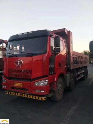 Commercial FAW Tipper Truck 6x4 , 2nd Hand Dump Trucks 30 Ton Manual Transmission