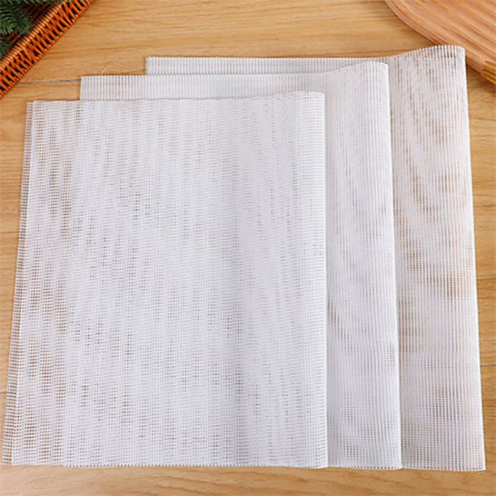 Reusable Food Grade Heat Resistant Non Slip BPA Free Silicone Mesh Pastry Cookies Macaron Bread Oven Non Stick Baking Mat
