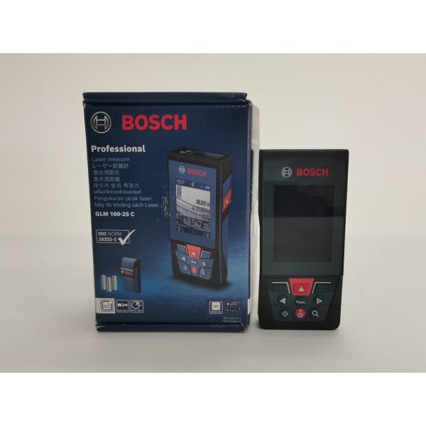 Glm100-25c Precise Geo Equipment Laser Distance Meter With 6 - 400m Measurement Range