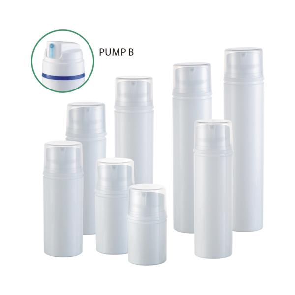 Bomba privada de aire reciclable Bottle30ml 50ml 80ml 100ml 120ml 135ml 150ml 200ml de la polimerización en cadena de PP&