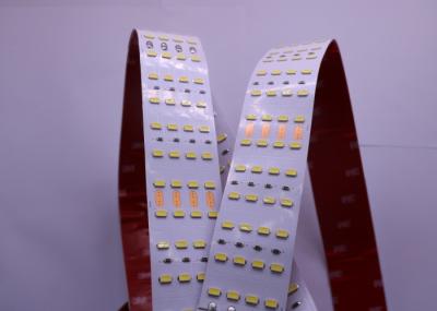 Ultra o brilho 5730 luzes de tira flexíveis 4 do diodo emissor de luz alinha a largura 7000LM/M CW WW de 40MM