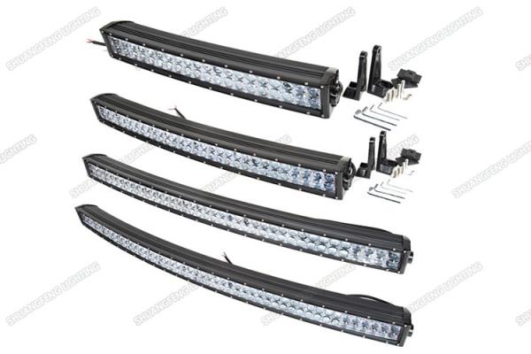 4D Optic Lens 300w Curved LED Light Bar 52 Inch Car Roof Light Bar For Automotive