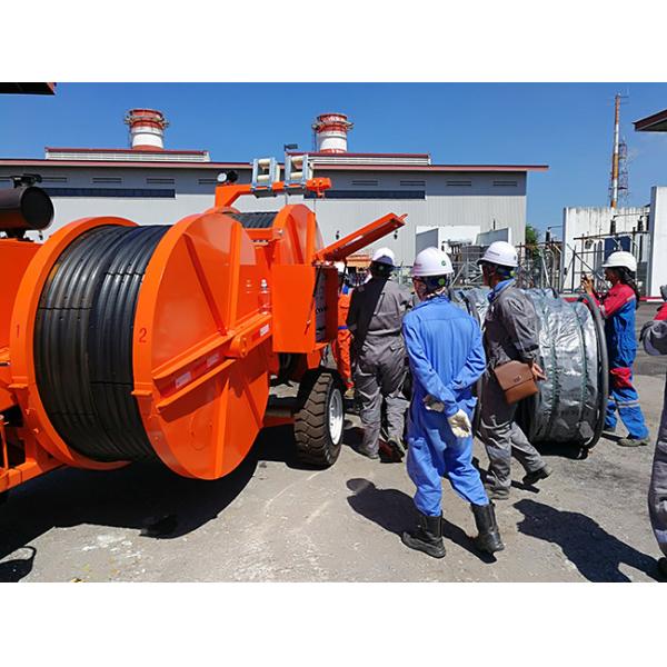 Напряжение 103hp TY2x40 2x40kN 77kw дизельное шнуруя Tensioner оборудования гидравлический