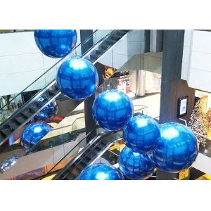 0.8mm PVC Reflective Mirror Balloons Suitable For Hanging Decorations In Shopping Malls