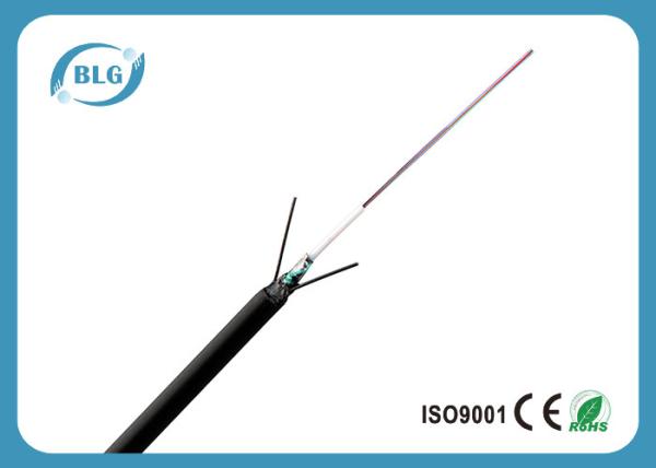GYXTW 12 Strand Fiber Optic Cable / Outdoor Single Mode Fiber Optic Cable Bulk