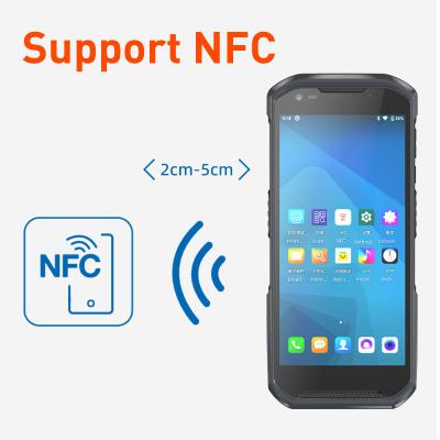 Mobile Handheld Terminal Android 13 Mobile Computer Device IP66 With 64 Bit 2.0GHz Processor