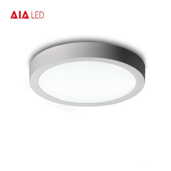 D225xH40mm indoor white ip20 office decoration surface round LED panel light led downlight
