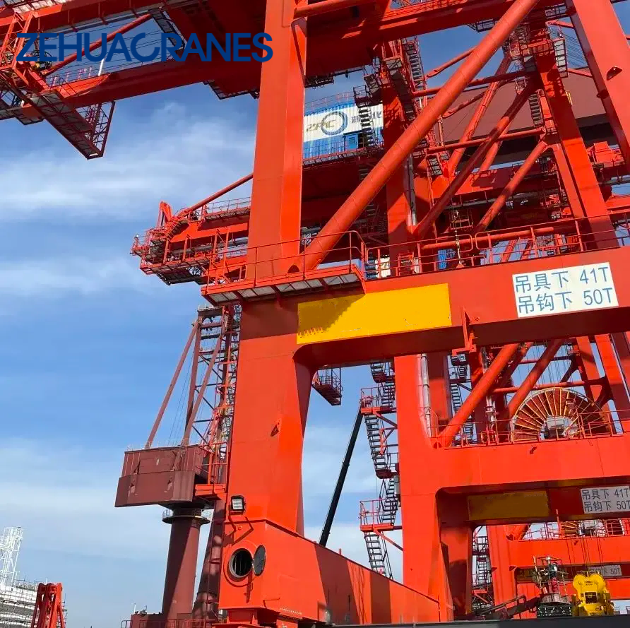 Automated STS Container Crane for Intelligent Port Loading Operations