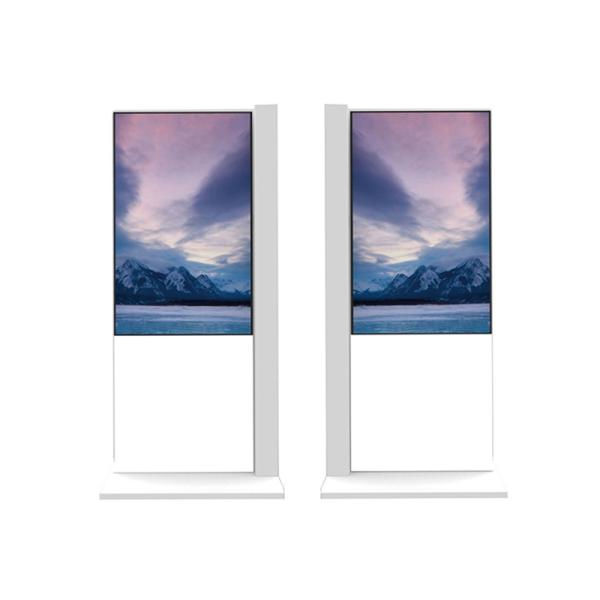 Urhealth 55 inch double-sided freestanding led touch screen display