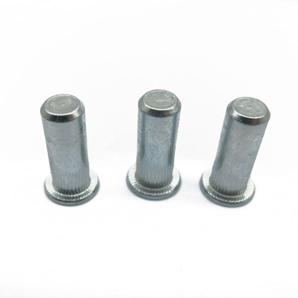Flat Head Knurled Body Close End Rivet Nut Small Hole Diameter M4 M6 M8 M10