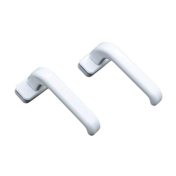 Aluminum Window and Door Handles in Modern Design for Black UPVC Window Accessories