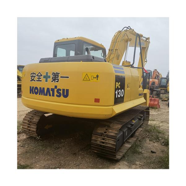 Original Engine 13TON Used Mini Excavator Komatsu PC130-7 PC120 PC130 with Hydraulic Thumb
