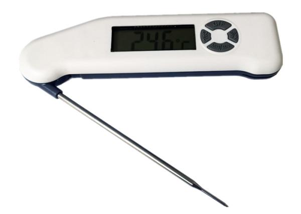 IP68 Folding Meat Thermometer Instant Read Food Grade For BBQ 0.5C Accuracy