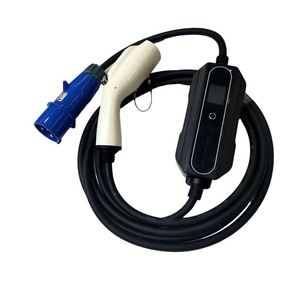 заряжатель AC GB/T20234 EV 32A 7KW регулируемый портативный для типа 2 междунаро