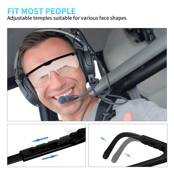 Pilot CE EN166 Ansi Z87.1Frosted Goggles Protective Funny Working Anti Fog Shading Side Shields Stylish Safety Glasses