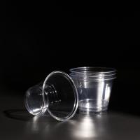 High Quality Plastic Disposable PET Cup Cold Drink Boba Tea Cups With Lid