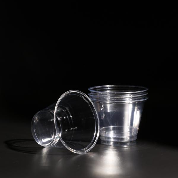 High Quality Plastic Disposable PET Cup Cold Drink Boba Tea Cups With Lid
