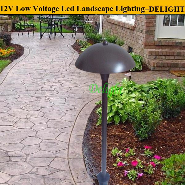 Waterproof aluminum outdoor garden pole Light exterior led landscape light 12V 3W led path lighting (DL-LL013)