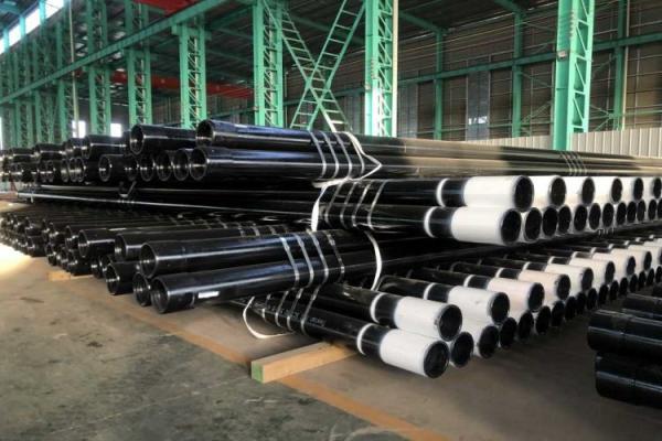 24 tubulações de perfuração laminadas a alta temperatura de aço do poço de petróleo da tubulação 12000mm da embalagem da polegada