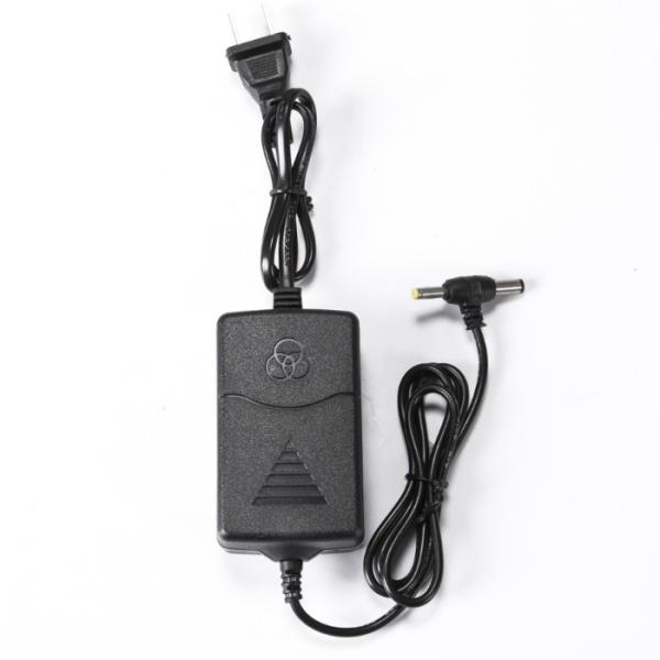 24w 100-240v AC 12v DC Double Wire Power Adapter with Coaxial Connector 5.5*2.1mm