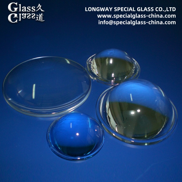 OEM Headlight LED Borosilicate Glass Lens For Motorcycle Light