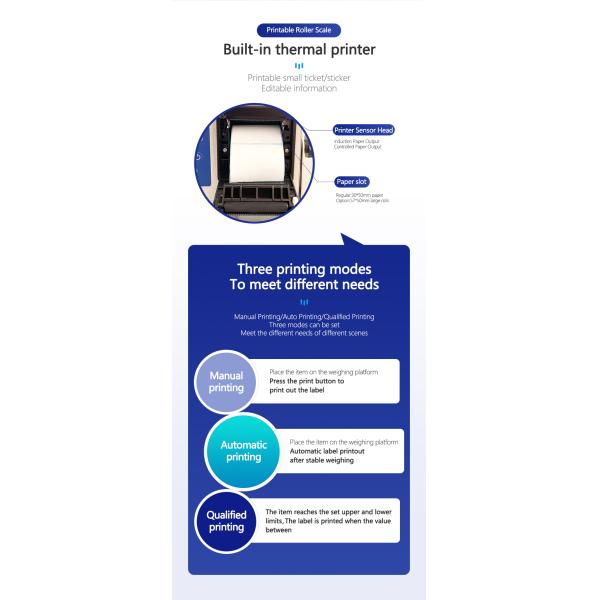 SOHE A1SP 500kg Packaging Detection Alarm Light LED Display and Customization Options