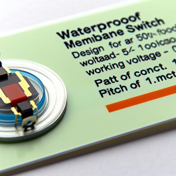 Waterproof Membrane Switch with Poly Dome Tactile Feedback
