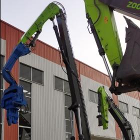 Excavador Mounted del conductor de Vibra 3300RPM el 18M Sheet Hydraulic Pile