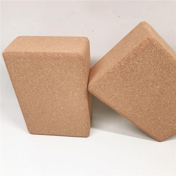 4 equilíbrio da flexibilidade da força de X6  X9” Eco Cork Yoga Block Brick Improve