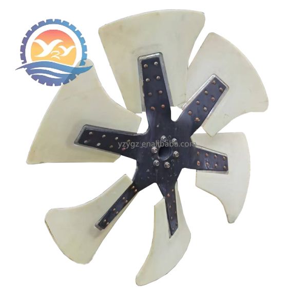 6D114 6D140 Fan Blade 6D125 Engine Cooling Fan Blade 600-633-7850 for Komatsu Excavator Fan PC600-8