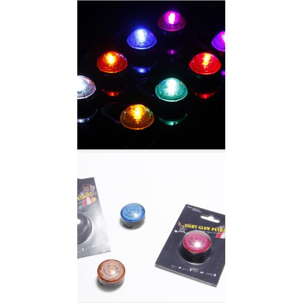 Glow In The Dark Dog Id Tags Waterproof 3 Modes Dog Flashing Tag