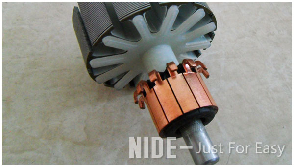 motor rotor commutator.jpg Микро- коммутант Armature мотора Dc для мотора автомобиля всеобщего