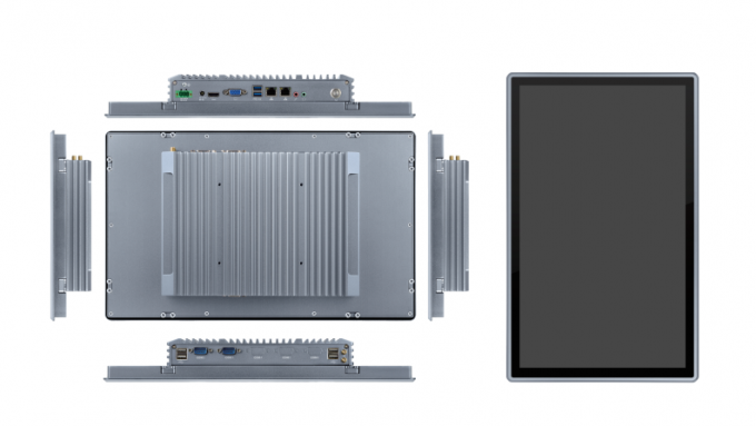 IP65 Fanless Industrial Computer 18.5 Inch Industrial Touchscreen PC