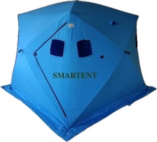 147X147X165CM Black Outdoor Work Tent Fiberglass Waterproof Coated Polyester 150D One Man Flip Over Ice Shelter
